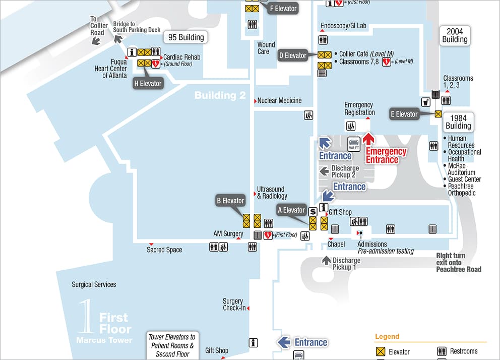 Department map